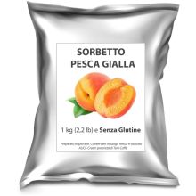 1 Kg Preparato per Sorbetto alla Pesca AL Ice-Cream