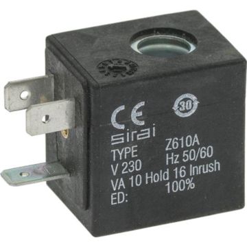 Bobina Sirai Z610A 230V 50-60Hz 6W 3120042