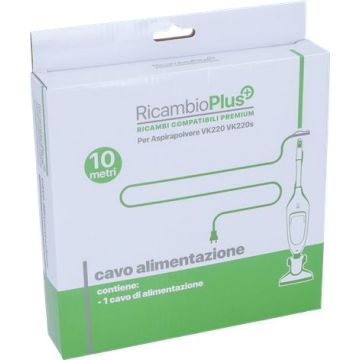 Cavo Alimentazione Ricambio Plus Vk200-Vk220S 10 Mt Compatibile