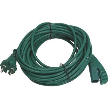Cavo Verde 10Mt 2X075Mm Spina Tedesca Adattabile Folletto Vk135-Vk136