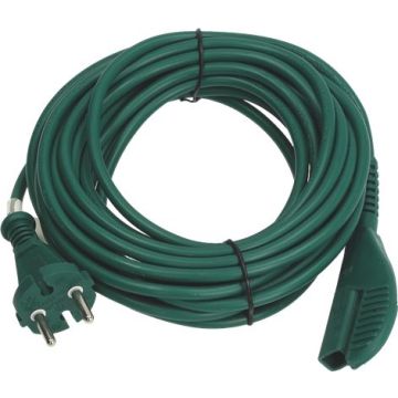 Cavo Verde 7Mt 2X075Mm Spina Tedesca Adattabile Folletto Vk135-Vk136