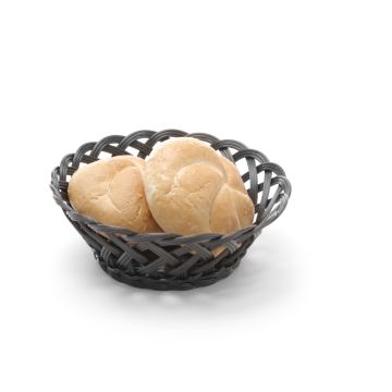 Cestini Con Lati Intrecciati Rotondo