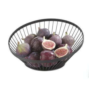 Cestino Per Frutta Arrotondato Nero 427071