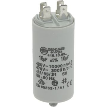 Condensatore Ducati Energia 16uf 3068024 Compatibile