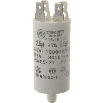 Condensatore Ducati Energia 2,5uf 3068002 Compatibile