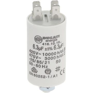 Condensatore Ducati Energia 6,3uf 3068010 Compatibile