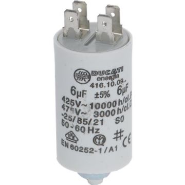 Condensatore Ducati Energia 6uf 3068009 Compatibile