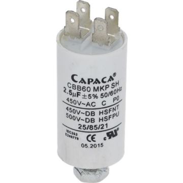 Condensatore Elettrico 2,5uf 5088419