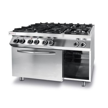 Cucina A Gas Kitchen Line 6 Fuochi Con Forno A Convezione Gn1-1 225899