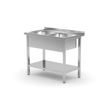 Doppio Lavello Con Scaffale - 700 Mm 812969