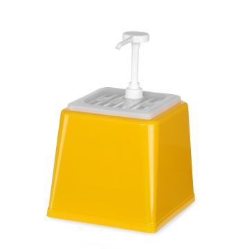 Dosatore Per Salse Con Pompa da 2.5 l Giallo 203538