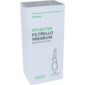 Filtrello Premium Folletto Vk140-Vk150 Conf. 6 Pz Compatibile