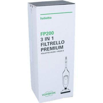 Filtrello Premium Fp200 Folletto Vk200-Vk220S Conf. 6 Pz Compatibile