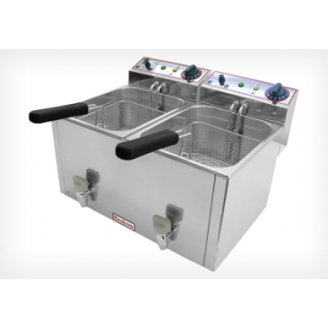 Friggitrice Elettrica Professionale FR 10 + 10 Litri