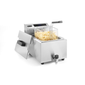 Friggitrice Profi Line Digitale Con Rubinetto Di Scarico - 8 L