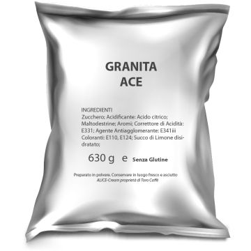 630 g Preparato per Granita al ACE AL Ice-Cream
