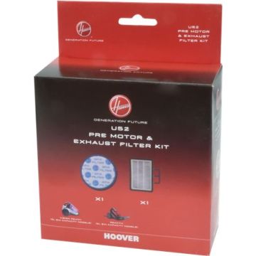 Kit Filtri Aspirapolvere Premotore - Filtro Aria In Uscita U52 Hoover 35601650 Originale
