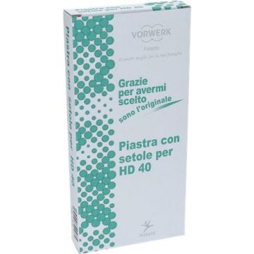 Piastra Con Setole Hd40 Folletto Vk140 Compatibile