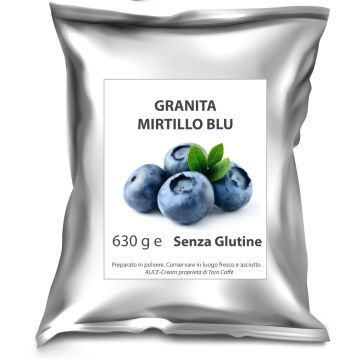 630 g Preparato per Granita al Mirtillo Blu AL Ice-Cream