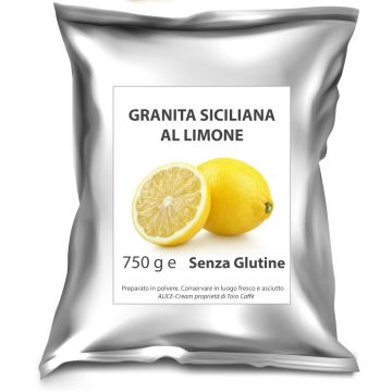 750 g Preparato per Granita Siciliana al Limone AL Ice-Cream
