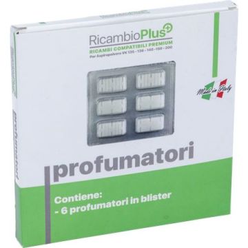 Profumatori Stick 6 Pz Ricambio Plus Vk135-Vk136-Vk140-Vk150-Vk200-Vk220S Compatibile