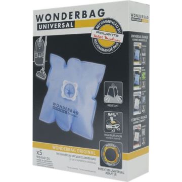 Sacco Aspirapolvere Wonderbag 5Pz Rowenta Wb406120 Originale