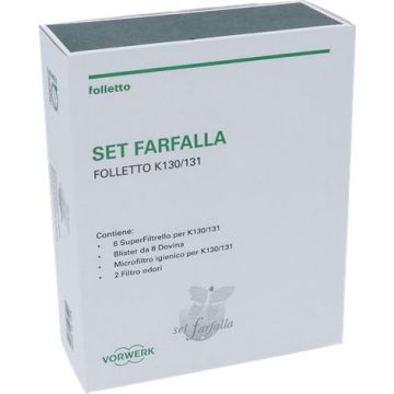 Set Farfalla Folletto Vk130-Vk131 Compatibile