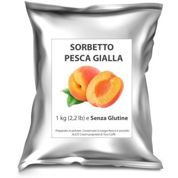 Sorbetto pesca gialla