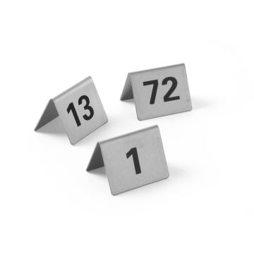 Targhette Numerazione Tavoli Numero 37-48