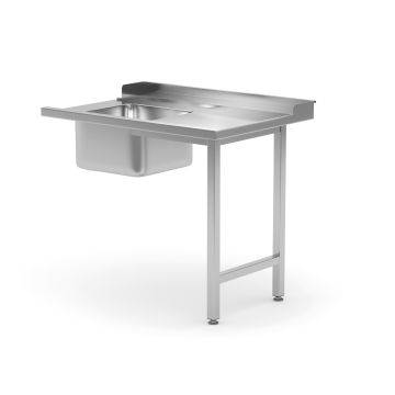 Tavolo Di Carico Con Lavello Per Lavastoviglie Lato Sinistro