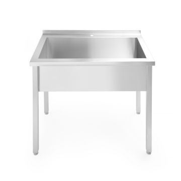 Tavolo Lavello Singolo Budget Line – Da Montare Profondita: 600 Mm 811009