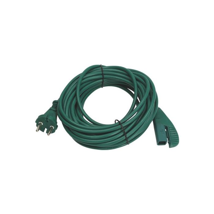 Cavo Verde 10Mt 2X075Mm Spina Tedesca Adattabile Folletto Vk135-Vk136